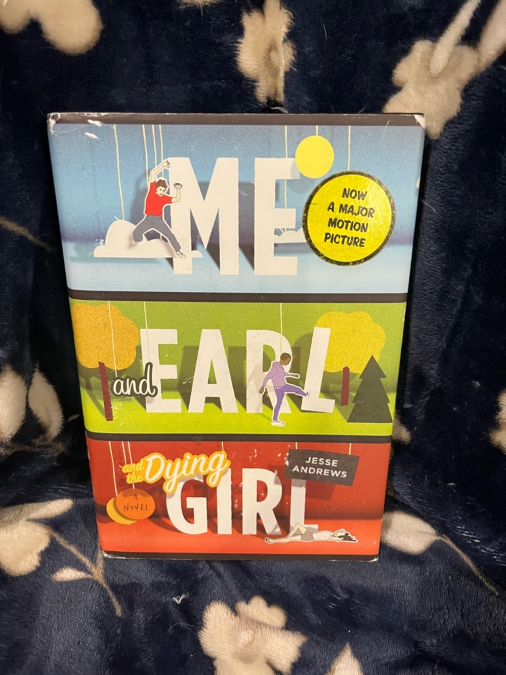Me and Earl and the Dying Girl Paperback — Colorful Illustrated Cover
